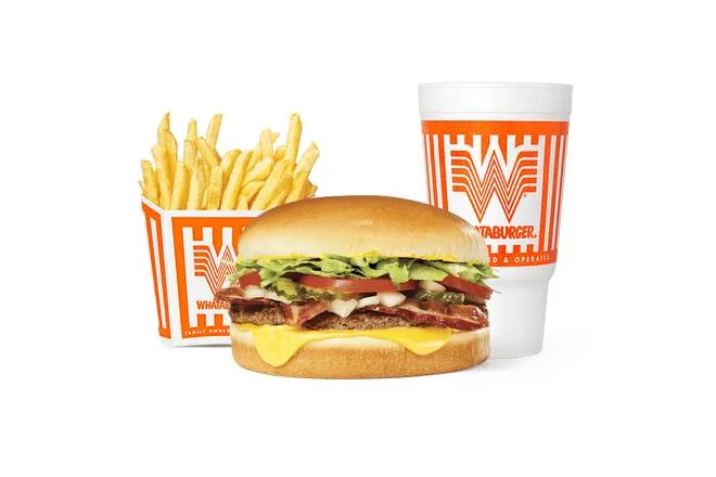 Bacon Cheese Whataburger Whatameal