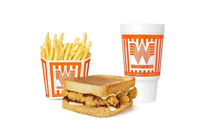 "Honey BBQ Chicken Strip Sandwich Whatameal" in USA 1 Honey BBQ Chicken Strip Sandwich Whatameal