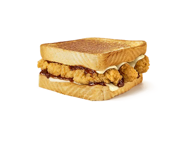"Whataburger Honey BBQ Chicken Strip Sandwich" in USA 1 Whataburger Honey BBQ Chicken Strip Sandwich
